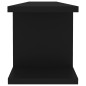 vidaXL Wandregale 2 Stk. Schwarz 90x18x20 cm Holzwerkstoff vidaXL Wandregale 2 Stk. Schwarz 90x18x20 cm Holzwerkstoff