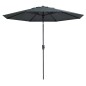 Madison Sonnenschirm Paros II Luxe 300 cm Grau Madison Sonnenschirm Paros II Luxe 300 cm Grau
