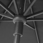 Madison Sonnenschirm Paros II Luxe 300 cm Grau Madison Sonnenschirm Paros II Luxe 300 cm Grau
