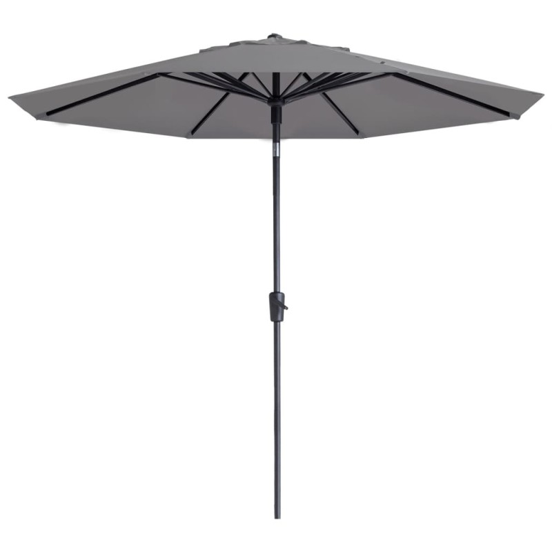 Madison Sonnenschirm Paros II Luxe 300 cm Hellgrau Madison Sonnenschirm Paros II Luxe 300 cm Hellgrau
