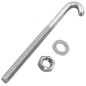vidaXL J-Ankerschraube mit Mutter Unterlegscheibe 25 Sets M8 x 120 mm vidaXL J-Ankerschraube mit Mutter Unterlegscheibe 25 Sets M8 x 120 mm