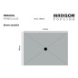 Madison Sonnenschirm Patmos Luxe Rechteckig 210x140 cm Hellgrau Madison Sonnenschirm Patmos Luxe Rechteckig 210x140 cm Hellgrau