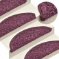 vidaXL Treppenmatten 15 Stk. Dunkelviolett 56x17x3 cm vidaXL Treppenmatten 15 Stk. Dunkelviolett 56x17x3 cm