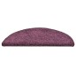 vidaXL Treppenmatten 15 Stk. Dunkelviolett 56x17x3 cm vidaXL Treppenmatten 15 Stk. Dunkelviolett 56x17x3 cm