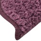 vidaXL Treppenmatten 15 Stk. Dunkelviolett 56x17x3 cm vidaXL Treppenmatten 15 Stk. Dunkelviolett 56x17x3 cm