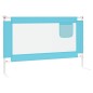 vidaXL Kleinkind-Bettschutzgitter Blau 120x25 cm Stoff vidaXL Kleinkind-Bettschutzgitter Blau 120x25 cm Stoff