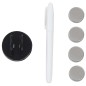 vidaXL Magnettafel Wandmontage Glas 60 x 20 cm vidaXL Magnettafel Wandmontage Glas 60 x 20 cm