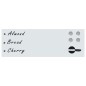 vidaXL Magnetisches Whiteboard Wandmontage Glas 60 x 20 cm vidaXL Magnetisches Whiteboard Wandmontage Glas 60 x 20 cm