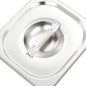 Deckel für GN 1/6 Behälter 8 Stk. Edelstahl Deckel für GN 1/6 Behälter 8 Stk. Edelstahl