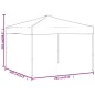 vidaXL Partyzelt Faltbar Rot 3x3 m vidaXL Partyzelt Faltbar Rot 3x3 m