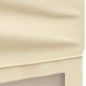 vidaXL Partyzelt Faltbar mit Seitenwänden Creme 3x6 m vidaXL Partyzelt Faltbar mit Seitenwänden Creme 3x6 m