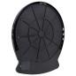 vidaXL Elektrische Dartscheibe mit Darts Schwarz Polypropylen vidaXL Elektrische Dartscheibe mit Darts Schwarz Polypropylen
