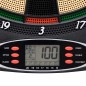 vidaXL Elektrische Dartscheibe mit Darts Schwarz Polypropylen vidaXL Elektrische Dartscheibe mit Darts Schwarz Polypropylen