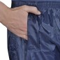 Blaue Regenbekleidung für Männer 2-teilig mit Kapuze Größe M Blaue Regenbekleidung für Männer 2-teilig mit Kapuze Größe M