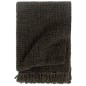 vidaXL Überwurf Baumwolle 220x250 cm Anthrazit/Braun vidaXL Überwurf Baumwolle 220x250 cm Anthrazit/Braun
