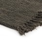vidaXL Überwurf Baumwolle 220x250 cm Anthrazit/Braun vidaXL Überwurf Baumwolle 220x250 cm Anthrazit/Braun