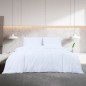 vidaXL Bettwäsche-Set Weiß 135x200 cm Leichte Mikrofaser vidaXL Bettwäsche-Set Weiß 135x200 cm Leichte Mikrofaser