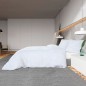 vidaXL Bettwäsche-Set Weiß 135x200 cm Leichte Mikrofaser vidaXL Bettwäsche-Set Weiß 135x200 cm Leichte Mikrofaser