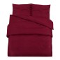 vidaXL Bettwäsche-Set Bordeauxrot 140x200 cm Leichte Mikrofaser vidaXL Bettwäsche-Set Bordeauxrot 140x200 cm Leichte Mikrofaser