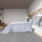 vidaXL Bettwäsche-Set Grau 200x220 cm Baumwolle vidaXL Bettwäsche-Set Grau 200x220 cm Baumwolle