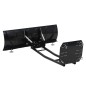 vidaXL Schneeschild für ATV 120x38 cm Schwarz vidaXL Schneeschild für ATV 120x38 cm Schwarz