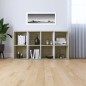 vidaXL Bücherregal/Sideboard Weiß Sonoma-Eiche 66×30×130 cm vidaXL Bücherregal/Sideboard Weiß Sonoma-Eiche 66×30×130 cm
