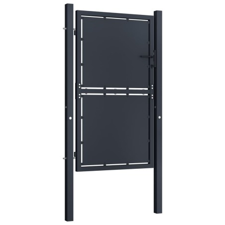 vidaXL Gartentor Stahl 100×175 cm Anthrazit
