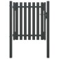vidaXL Gartentor Stahl 1x1,25 m Anthrazit vidaXL Gartentor Stahl 1x1,25 m Anthrazit