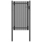 vidaXL Gartentor Stahl 1x2,25 m Anthrazit vidaXL Gartentor Stahl 1x2,25 m Anthrazit