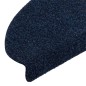 vidaXL Selbstklebende Treppenmatten 5 Stk. Marineblau 65x21x4cm vidaXL Selbstklebende Treppenmatten 5 Stk. Marineblau 65x21x4cm
