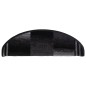 vidaXL Stufenmatten Selbstklebend 5 Stk. 65x21x4 cm Schwarz Grau vidaXL Stufenmatten Selbstklebend 5 Stk. 65x21x4 cm Schwarz Grau
