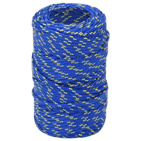 vidaXL Bootsseil Blau 2 mm 50 m Polypropylen