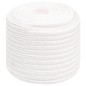 vidaXL Bootsseil Weiß 18 mm 50 m Polypropylen vidaXL Bootsseil Weiß 18 mm 50 m Polypropylen