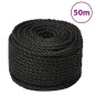 vidaXL Arbeitsseil Schwarz 14 mm 50 m Polypropylen vidaXL Arbeitsseil Schwarz 14 mm 50 m Polypropylen