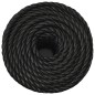 vidaXL Arbeitsseil Schwarz 14 mm 50 m Polypropylen vidaXL Arbeitsseil Schwarz 14 mm 50 m Polypropylen