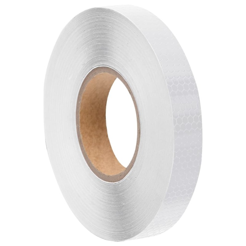 vidaXL Reflektorband Weiß 2,5 cmx50 m PVC vidaXL Reflektorband Weiß 2,5 cmx50 m PVC