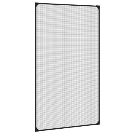 vidaXL Magnet-Insektenschutz für Fenster Anthrazit 80x140 cm