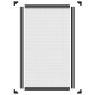 vidaXL Magnet-Insektenschutz für Fenster Anthrazit 80x140 cm vidaXL Magnet-Insektenschutz für Fenster Anthrazit 80x140 cm