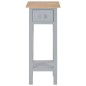 vidaXL Beistelltisch Grau 27 x 27 x 65,5 cm Holz vidaXL Beistelltisch Grau 27 x 27 x 65,5 cm Holz