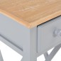 vidaXL Beistelltisch Grau 27 x 27 x 65,5 cm Holz vidaXL Beistelltisch Grau 27 x 27 x 65,5 cm Holz