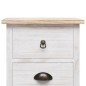vidaXL Beistellschrank 35x25x87 cm Massivholz Paulownia vidaXL Beistellschrank 35x25x87 cm Massivholz Paulownia