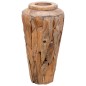 vidaXL Deko-Vase 40 x 60 cm Massivholz Teak vidaXL Deko-Vase 40 x 60 cm Massivholz Teak