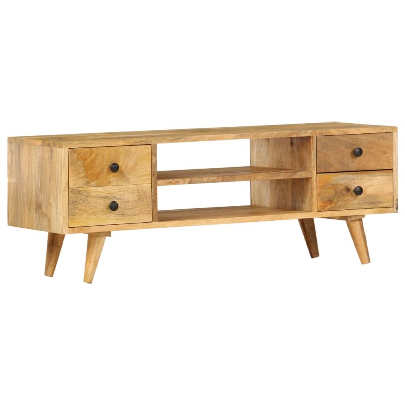 vidaXL TV-Schrank 110 x 35 x 40 cm Massivholz Mango vidaXL TV-Schrank 110 x 35 x 40 cm Massivholz Mango