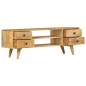 vidaXL TV-Schrank 110 x 35 x 40 cm Massivholz Mango vidaXL TV-Schrank 110 x 35 x 40 cm Massivholz Mango