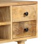 vidaXL TV-Schrank 110 x 35 x 40 cm Massivholz Mango vidaXL TV-Schrank 110 x 35 x 40 cm Massivholz Mango