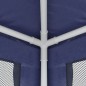 vidaXL Partyzelt mit 10 Mesh-Seitenwänden Blau 3x12 m HDPE vidaXL Partyzelt mit 10 Mesh-Seitenwänden Blau 3x12 m HDPE