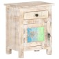 vidaXL Nachttisch 40x30x50 cm Raues Akazienholz vidaXL Nachttisch 40x30x50 cm Raues Akazienholz