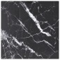vidaXL Tischplatte Schwarz 40x40 cm 6 mm Hartglas in Marmoroptik vidaXL Tischplatte Schwarz 40x40 cm 6 mm Hartglas in Marmoroptik