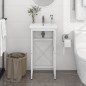 vidaXL Badezimmer Waschtischgestell Weiß 40x38x83 cm Eisen vidaXL Badezimmer Waschtischgestell Weiß 40x38x83 cm Eisen