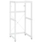 vidaXL Badezimmer Waschtischgestell Weiß 40x38x83 cm Eisen vidaXL Badezimmer Waschtischgestell Weiß 40x38x83 cm Eisen